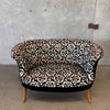 Antique Settee Loveseat Original Cut in Velvet