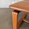 Mid Century Solid Teak Coffee Table