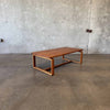 Mid Century Solid Teak Coffee Table