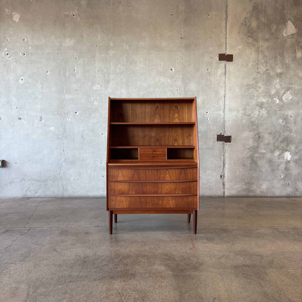 Danish Modern 1960s Teak Secretary Desk