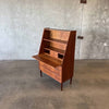 Danish Modern 1960s Teak Secretary Desk