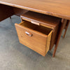 Danish Modern Teak Desk By Kai Kristansen For Feldballes Mobelfabrik 1960s