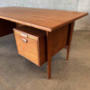 Danish Modern Teak Desk By Kai Kristansen For Feldballes Mobelfabrik 1960s