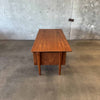 Danish Modern Teak Desk By Kai Kristansen For Feldballes Mobelfabrik 1960s