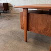 Danish Modern Teak Desk By Kai Kristansen For Feldballes Mobelfabrik 1960s