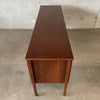 Mid Century Modern Walnut Wood Credenza