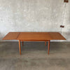 Mid Century Danish Modern Teakwood Dining Table