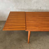 Mid Century Danish Modern Teakwood Dining Table