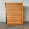 Mid Century Walnut Highboy Dresser By Heritage Henredon