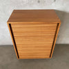 Mid Century Walnut Highboy Dresser By Heritage Henredon