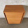 Mid Century Walnut Highboy Dresser By Heritage Henredon