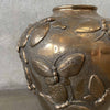 Art Nouveau Cast Metal Butterfly Design Vase