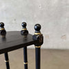 Regency Style Black & Gold Shelf