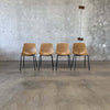 Set of Four Clean Cut Dining Chairs By Blu Dot