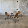 Set of Four Clean Cut Dining Chairs By Blu Dot