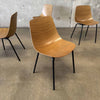 Set of Four Clean Cut Dining Chairs By Blu Dot