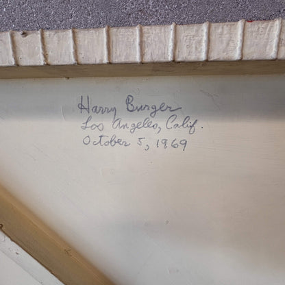 Original Art Work By Harry Burger of Los Angeles, Untitled