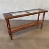 Vintage Art Deco Console / Entry Table 1960's