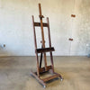 Vintage Artist's Easel, Solid Oak, 1960's