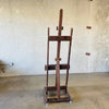 Vintage Artist's Easel, Solid Oak, 1960's