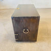 Vintage Korean Wood & Brass Storage Chest