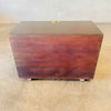 Vintage Korean Wood & Brass Storage Chest