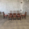 Early 20th Century Luce Co. Chairs, Set of 8