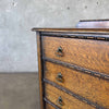 Antique Tiger Oak Chest