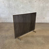 Modernist Fireplace Screen