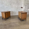 Mid Century Modern "White Furniture Co." Nightstands