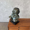 Bronze Bust Sculpture, Signed Hedy Miller, 1992