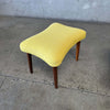 Mid Century Modern Easy Chair and Ottoman by Erhardsen and Andersen, 1960s, Denmark