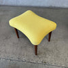 Mid Century Modern Easy Chair and Ottoman by Erhardsen and Andersen, 1960s, Denmark