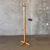 Vintage Paul McCobb Beech Wood Coat Rack