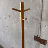 Vintage Paul McCobb Beech Wood Coat Rack