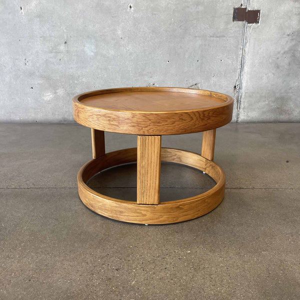 Vintage Small Oak Coffee Table or Side Table