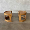 Pair of Small Vintage Side Tables