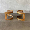 Pair of Small Vintage Side Tables