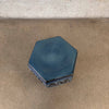 Vintage Ceramic Clay Green Turq. Glaze Garden Stool