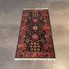 Vintage Throw Rug in Brown & Rust