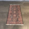 Vintage Throw Rug in Brown & Rust