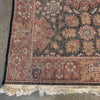 Vintage Throw Rug in Brown & Rust