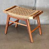 Mid Century Modern Ottoman / Stool