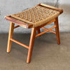 Mid Century Modern Ottoman / Stool