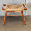 Mid Century Modern Ottoman / Stool