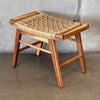 Mid Century Modern Ottoman / Stool