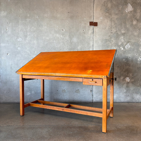 MCM Drafting Table By Hamilton Industries