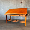 MCM Drafting Table By Hamilton Industries