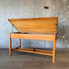 MCM Drafting Table By Hamilton Industries