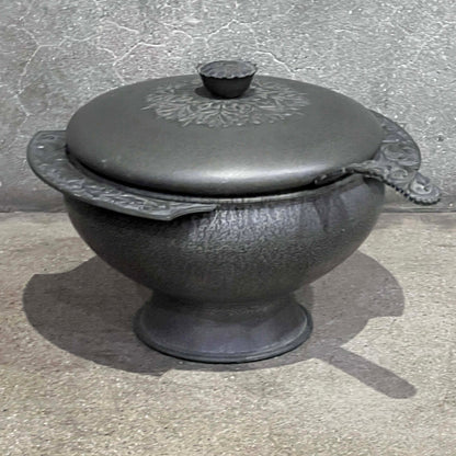 Vintage Erik Norway Herdet Tinn With Ladel